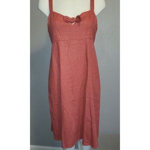 Women’s LOFT Dress, Salmon Color, Sleeveless, Midi, Size M, NWT